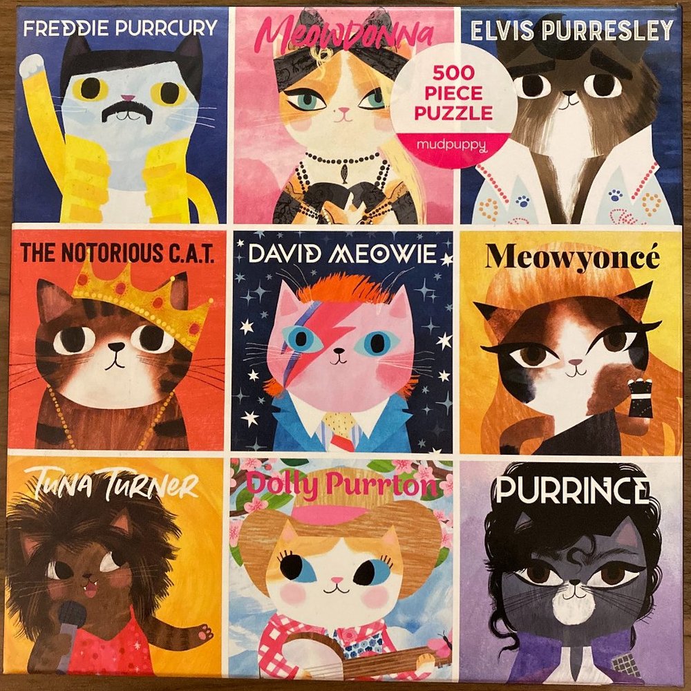 Mudpuppy Music Cats 500 Piece Puzzle